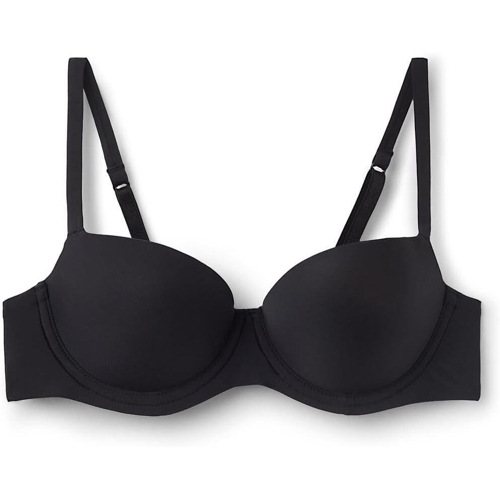 imageWomans Balconette Carlotta Plump Bra in Ultralight MicrofiberBlack  Black