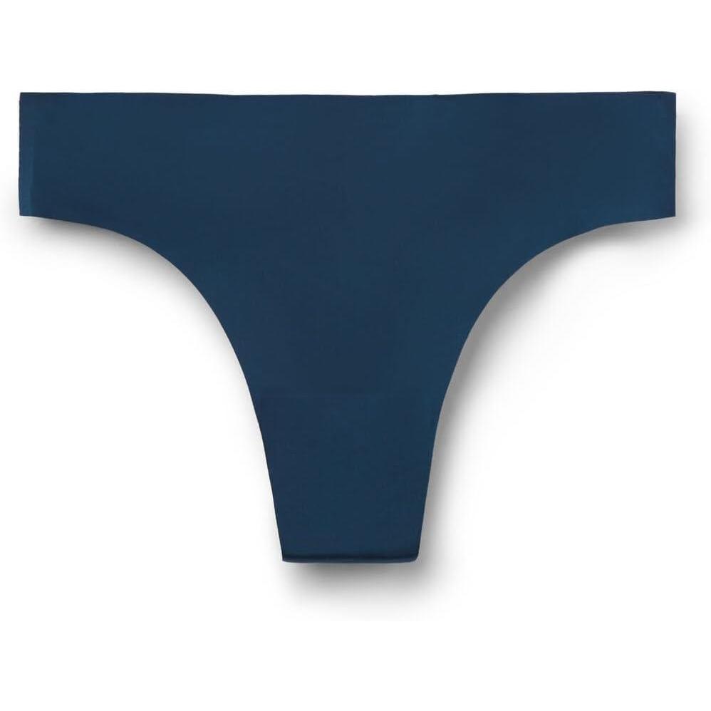 imageWomans Brazilian Panties in Seamless Ultra Light MicrofiberBlue  Peacock Blue