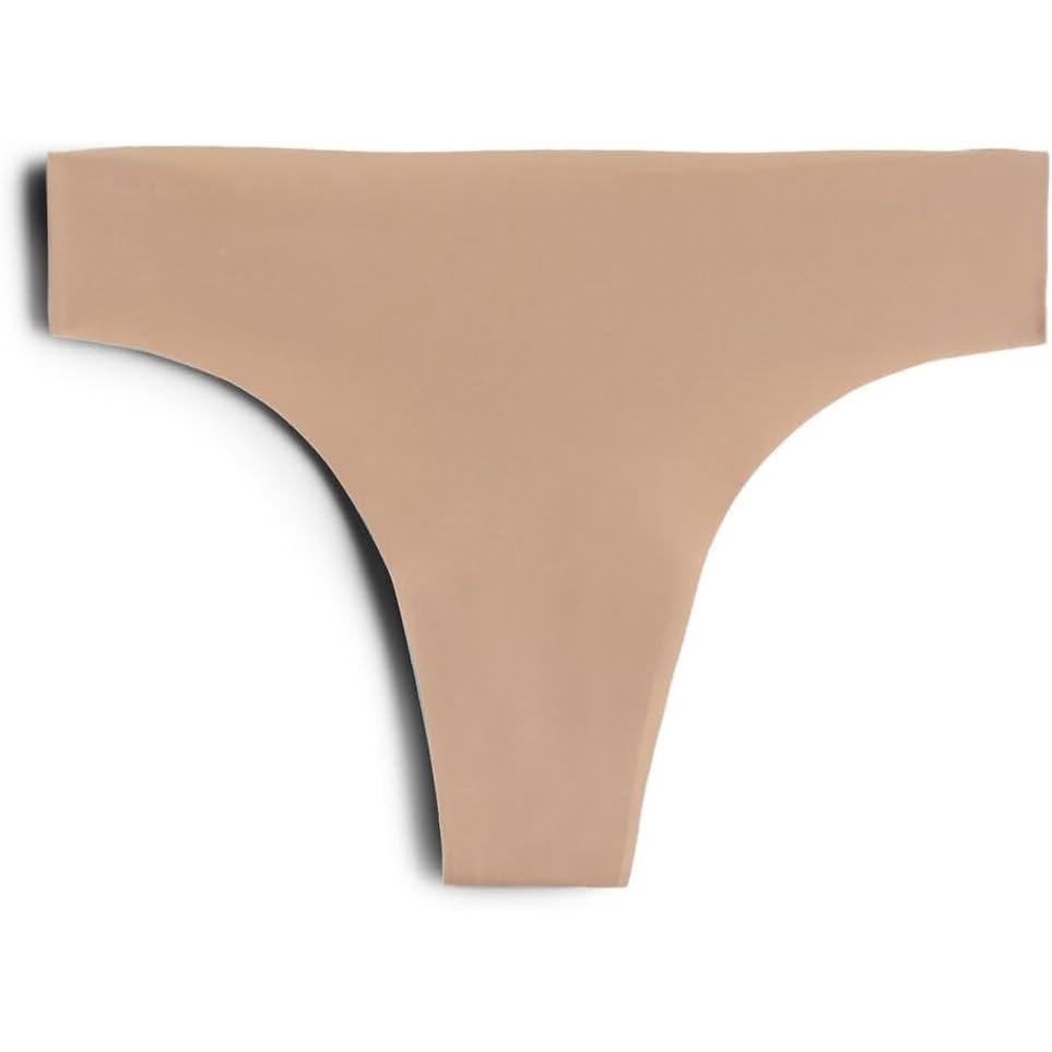 imageWomans Brazilian Panties in Seamless Ultra Light MicrofiberNatural  Honey Soft Beige