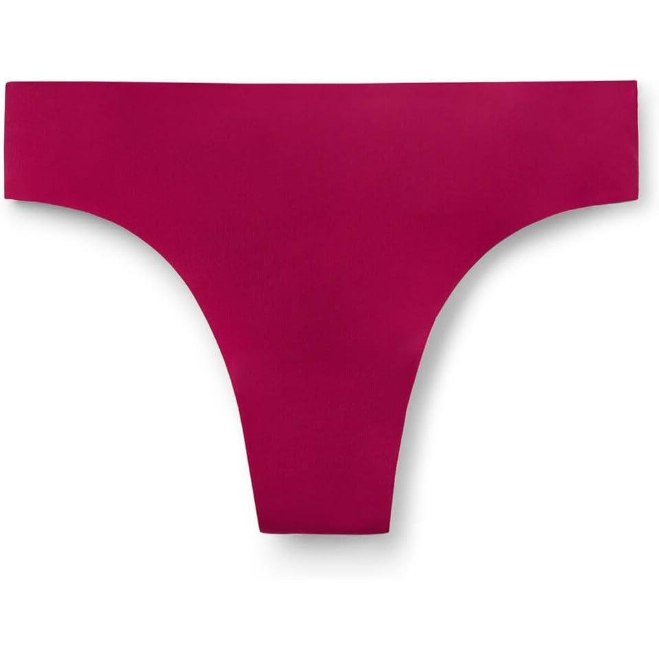 imageWomans Brazilian Panties in Seamless Ultra Light MicrofiberRed  Beet Red