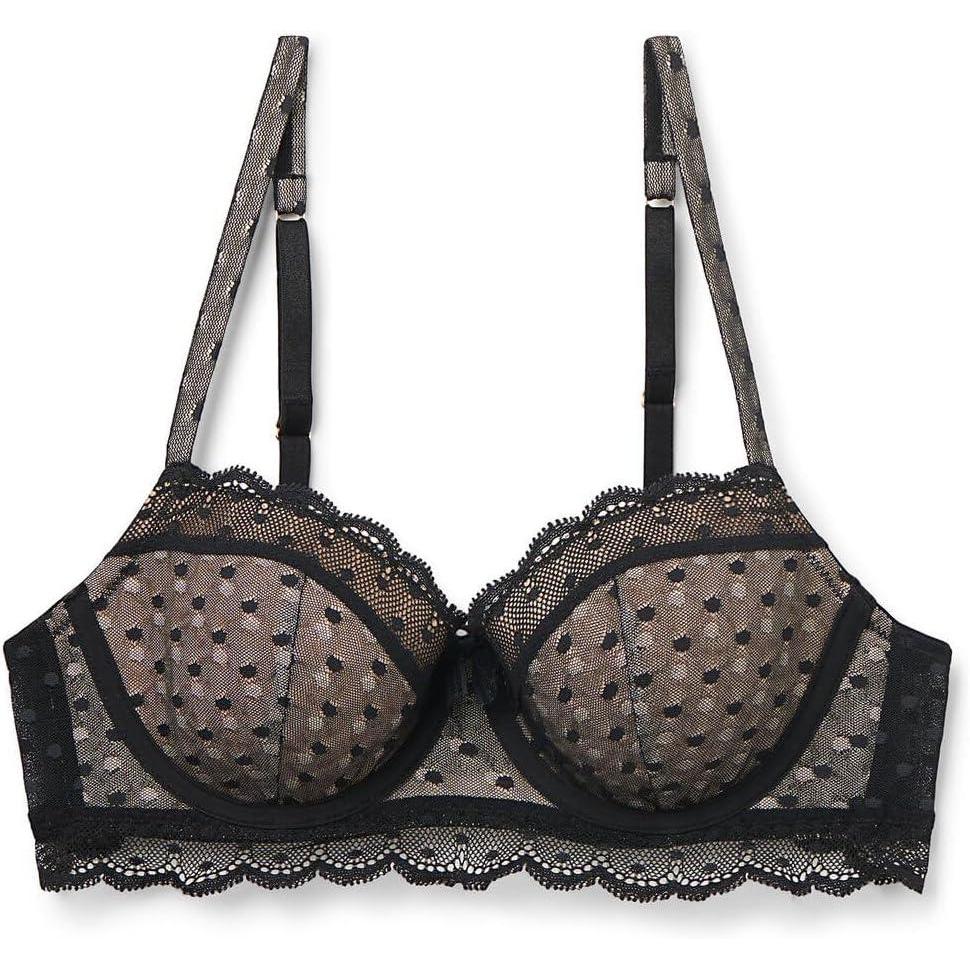 imageWomans Cool Elegance Sofia Balconette BraBlack  NeroCream