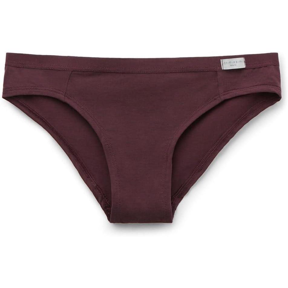 imageWomans Cotton PantiesBurgundy  Dark Burgundy