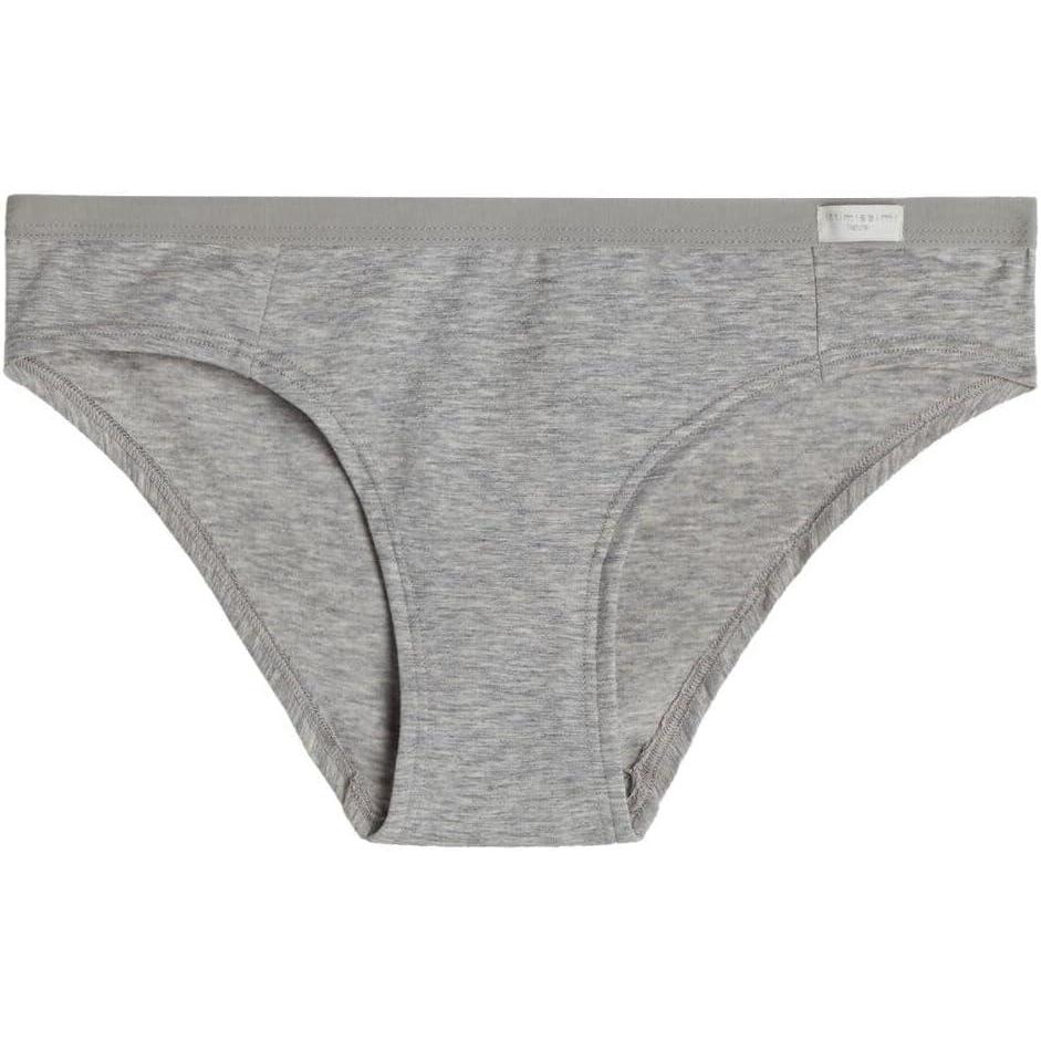 imageWomans Cotton PantiesGrey  Light Grey Melange