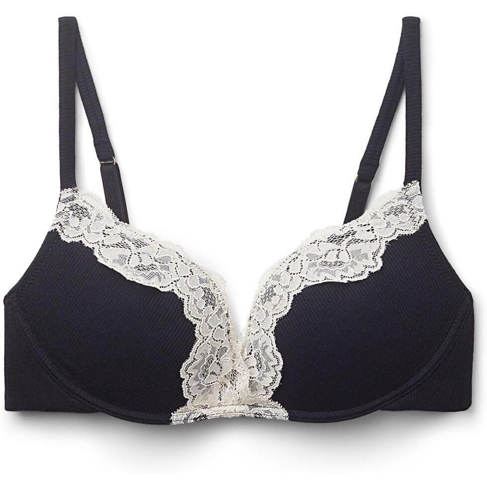 imageWomans Effortless Beauty Gioia Super Pushup BraBlack  NeroCream