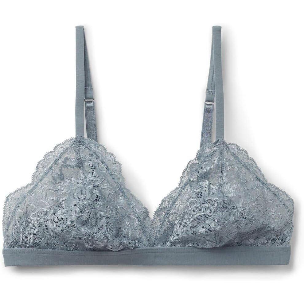 imageWomans Embrace Simplicity Emma Triangle BraBlue  Ash Blue