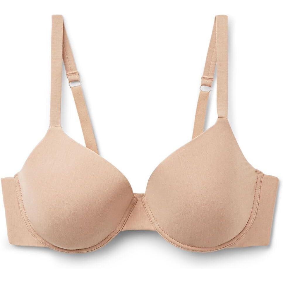 imageWomans Francesca Superior Comfort Balconette BraNatural  Honey Soft Beige