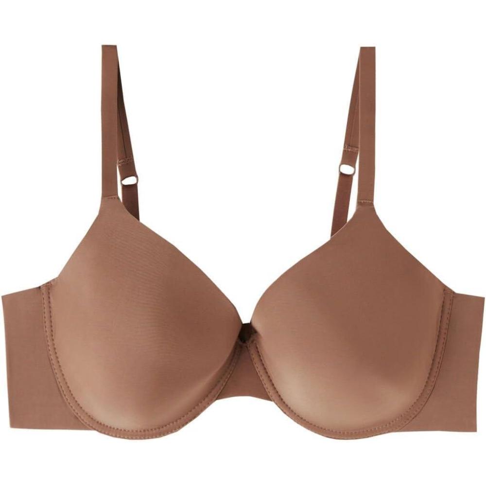 imageWomans Francesca Ultimate TShirt Balconette BraNatural  Caramel Dark Beige