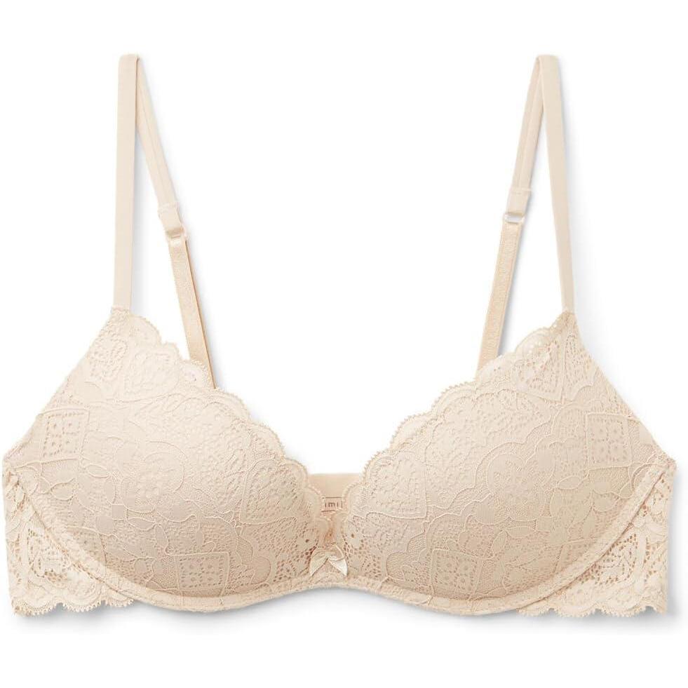 imageWomans Gioia Lace Super PushUp BraNatural  Avorio Crema