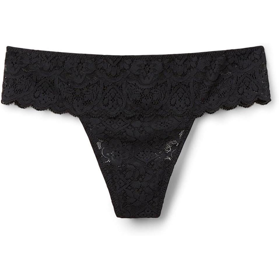 imageWomans Lace BrazilianBlack  Black