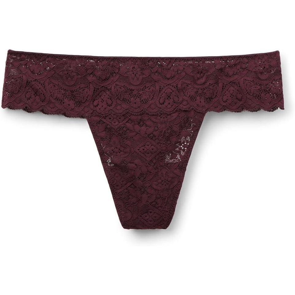imageWomans Lace BrazilianBurgundy  Dark Burgundy