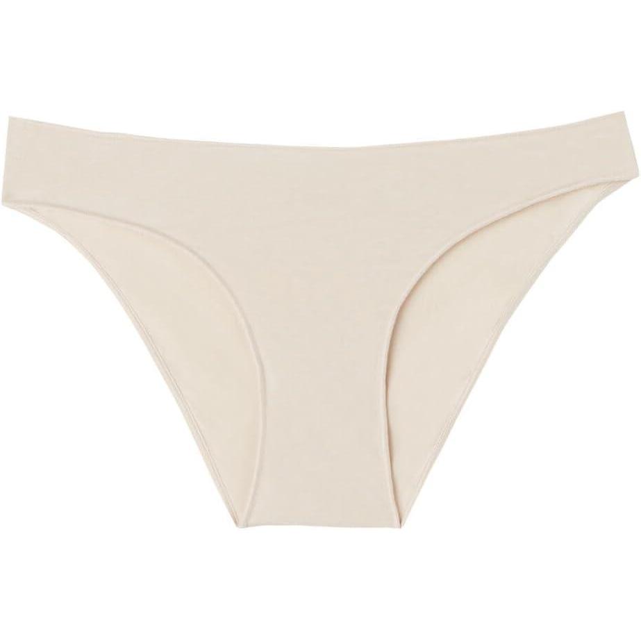 imageWomans Low Rise Cotton PantiesNatural  Avorio Crema