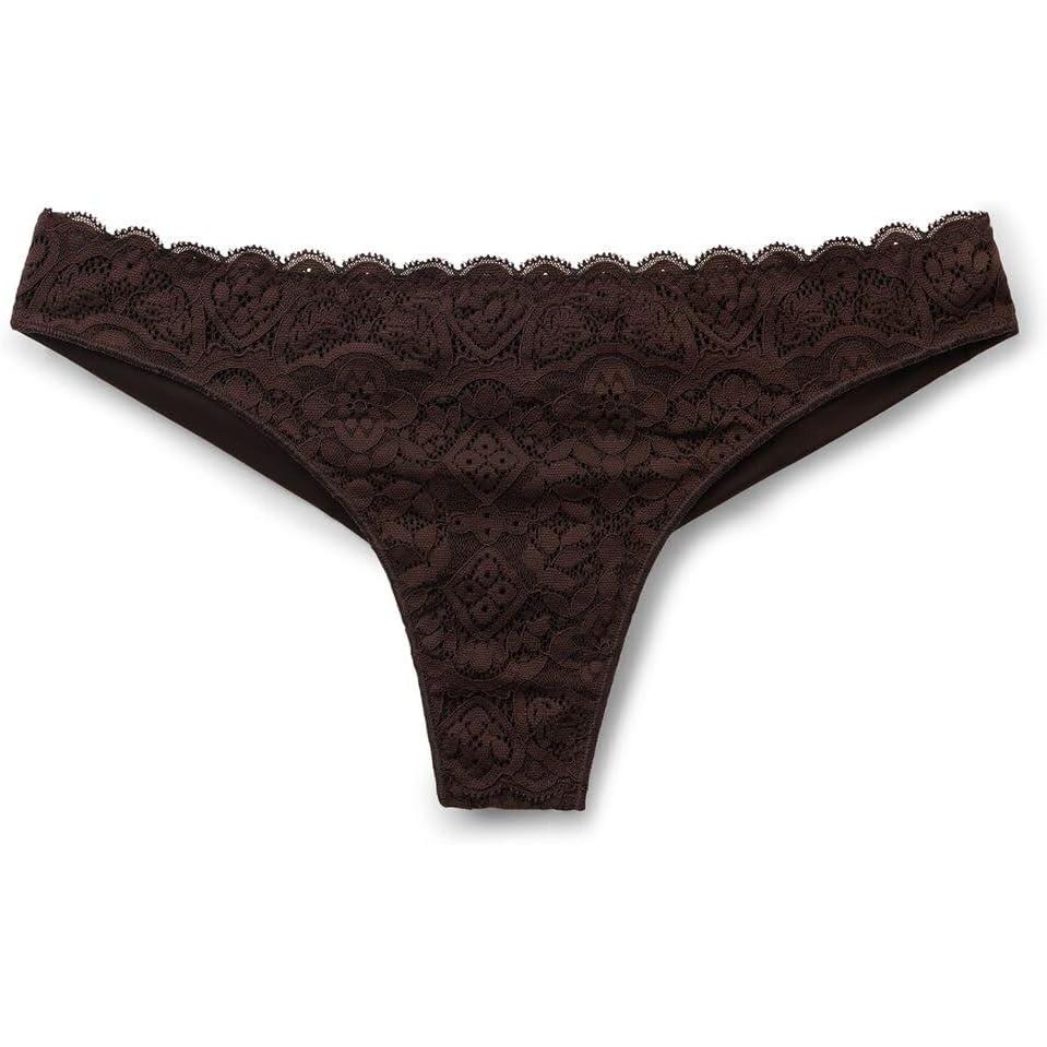 imageWomans Microfiber Lace BrazilianBrown  Mocha Brown