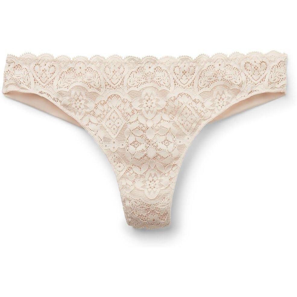imageWomans Microfiber Lace BrazilianNatural  Avorio Crema