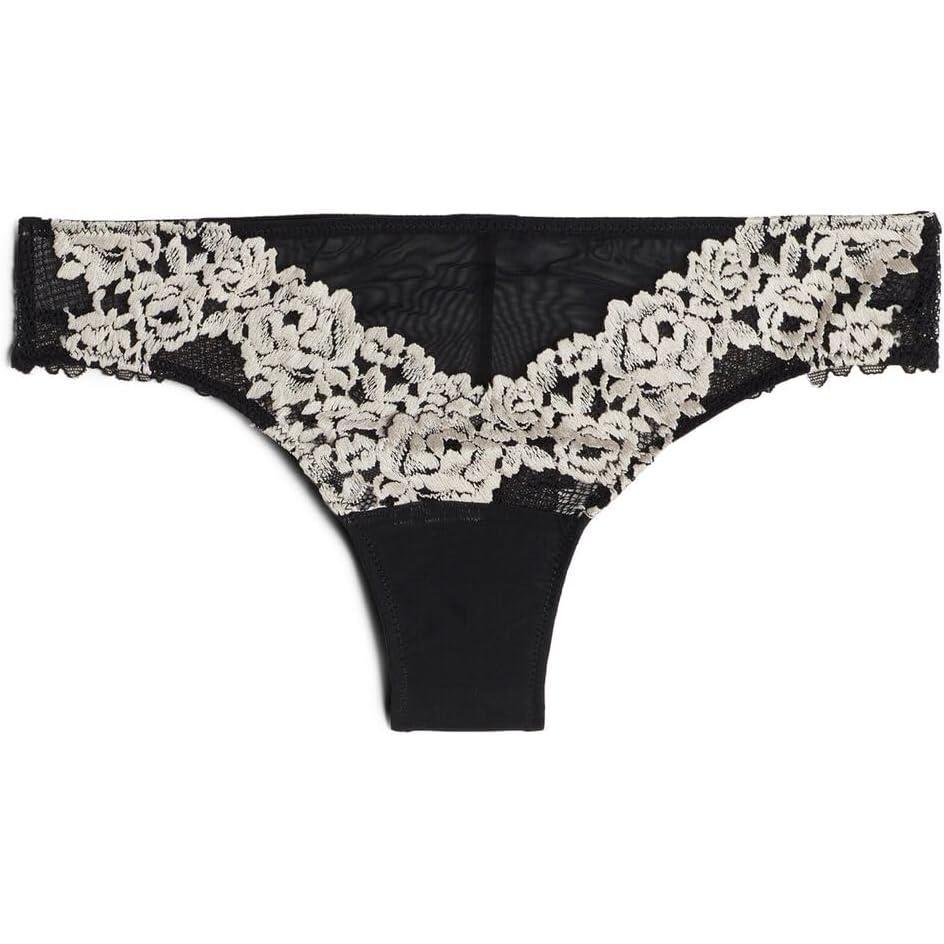 imageWomans Pretty Flowers BrazilianMulticolor  BlackIvory