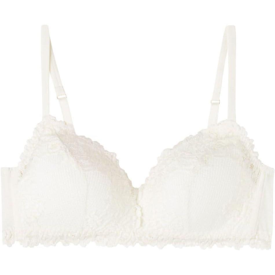 imageWomans Pretty Flowers Tiziana Triangle BraIvory  Powder White