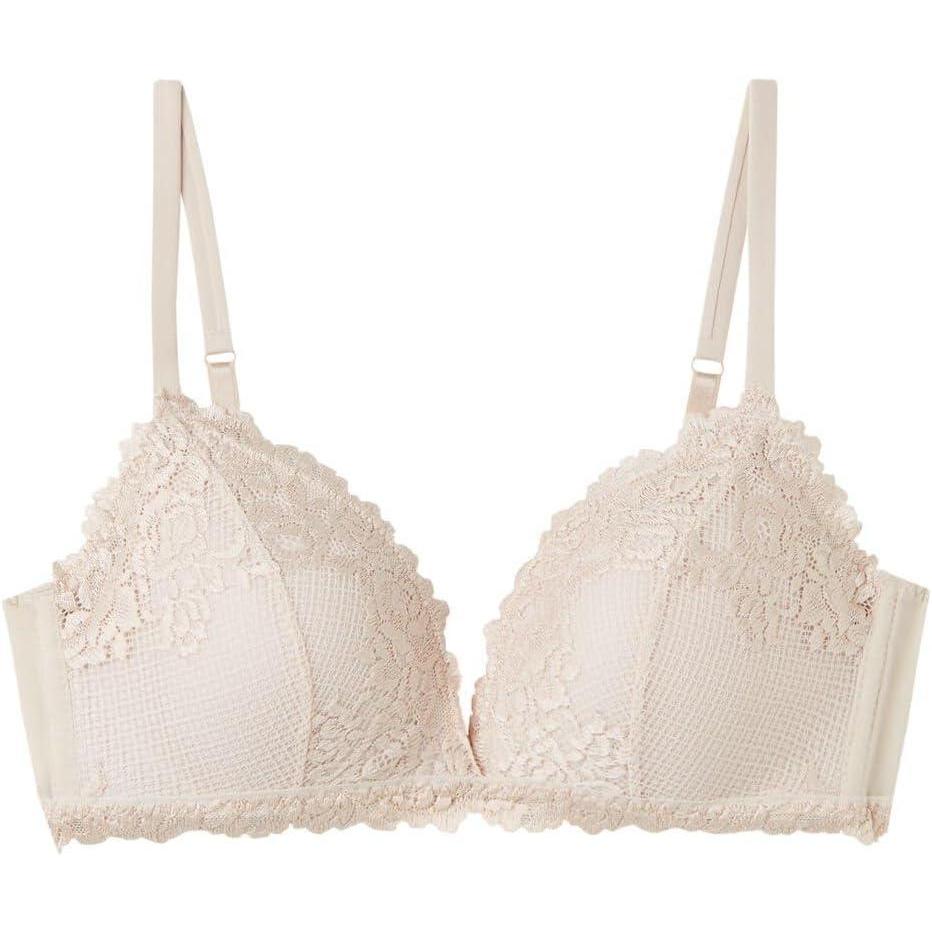 imageWomans Pretty Flowers Tiziana Triangle BraNatural  Avorio Crema