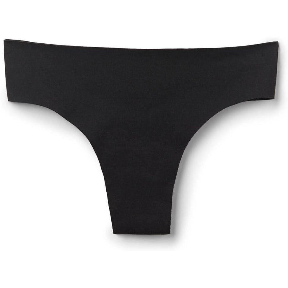 imageWomans Seamless Cotton Brazilian BriefsBlack  Black