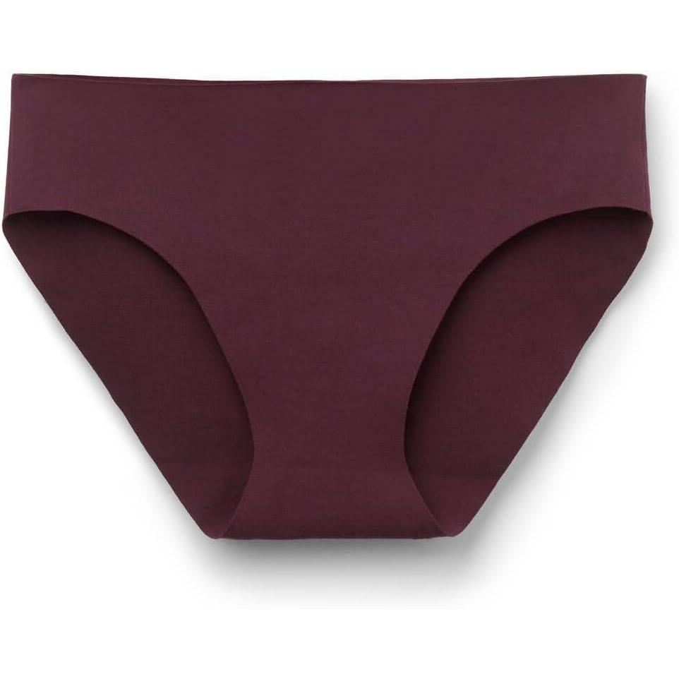imageWomans Seamless Cotton PantiesBurgundy  Dark Burgundy