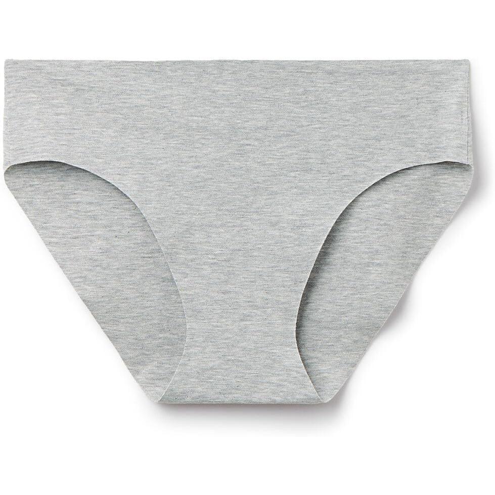 imageWomans Seamless Cotton PantiesGrey  Light Grey Melange