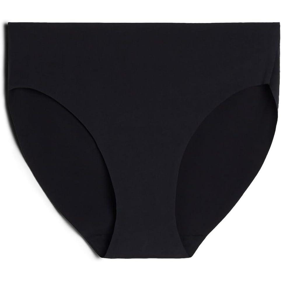imageWomans Seamless Microfiber PantiesBlack  Black