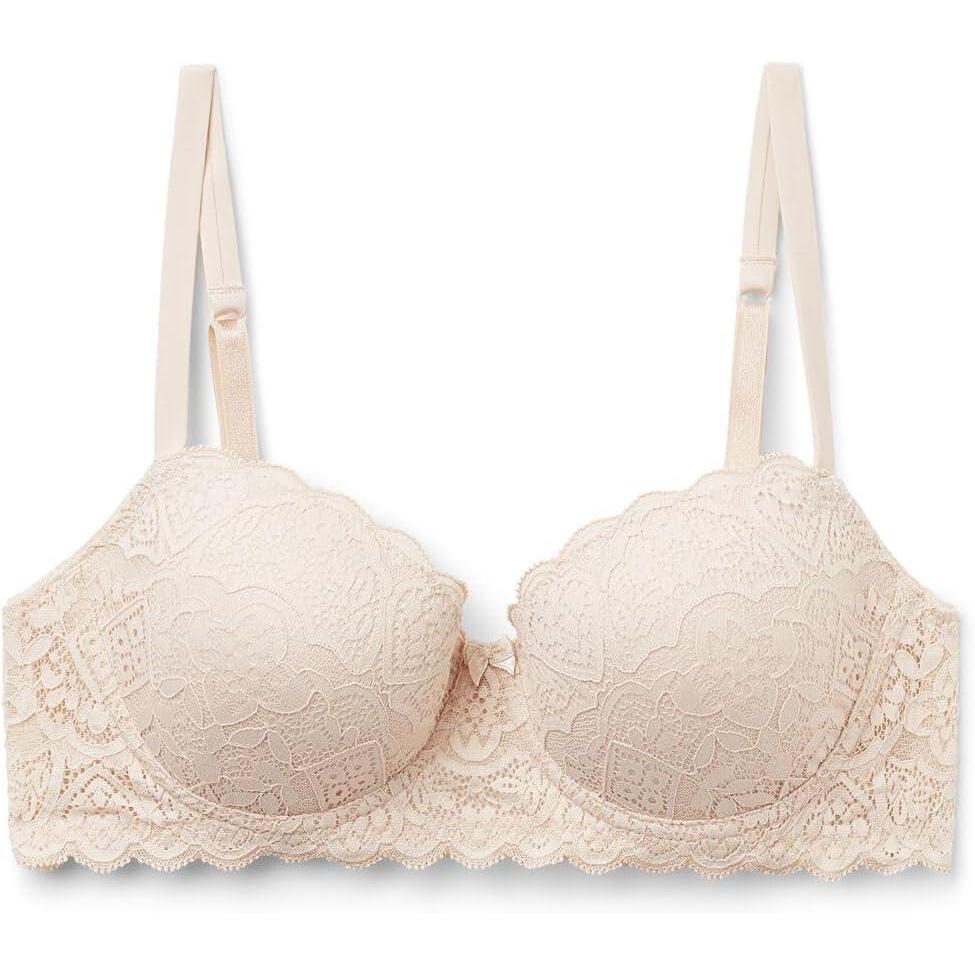 imageWomans Sofia Lace Balconette BraNatural  Avorio Crema