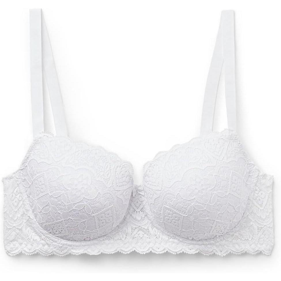 imageWomans Sofia Lace Balconette BraWhite  White