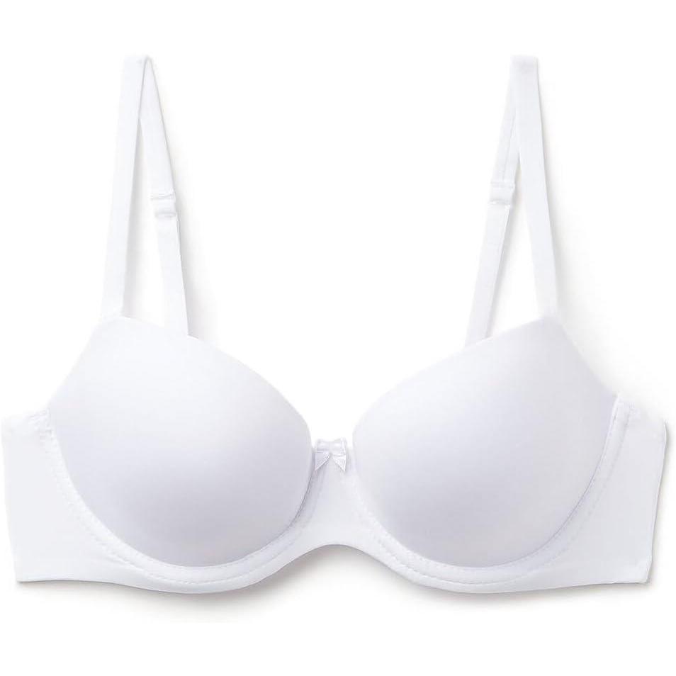 imageWomans Sofia Natural Lift Balconette Bra in Ultralight MicrofiberWhite  White