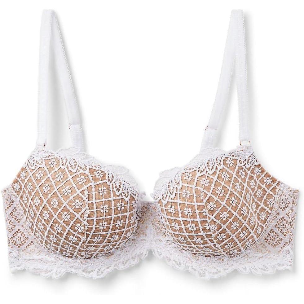 imageWomans Sophisticated Allure Sofia Balconette BraWhite  BiancoHoney