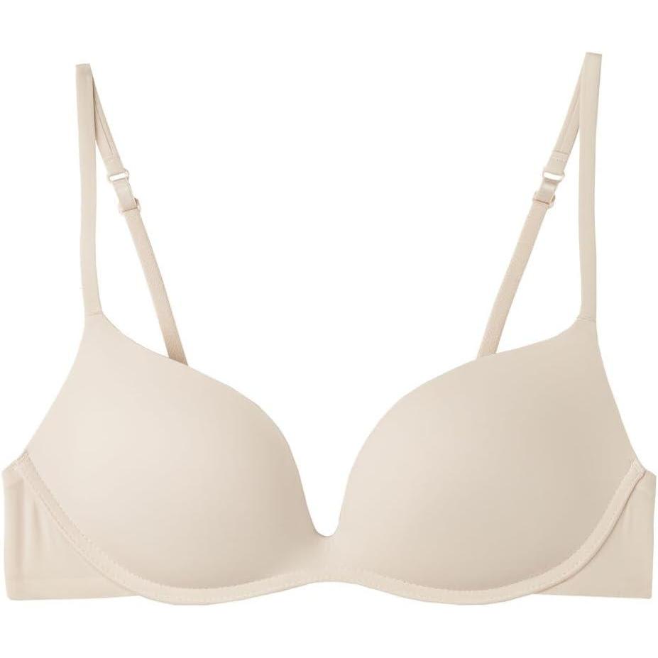 imageWomans The Silky Touch Microfiber Gioia Super PushUp BraNatural  Avorio Crema