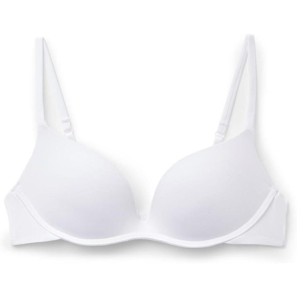 imageWomans The Silky Touch Microfiber Gioia Super PushUp BraWhite  White