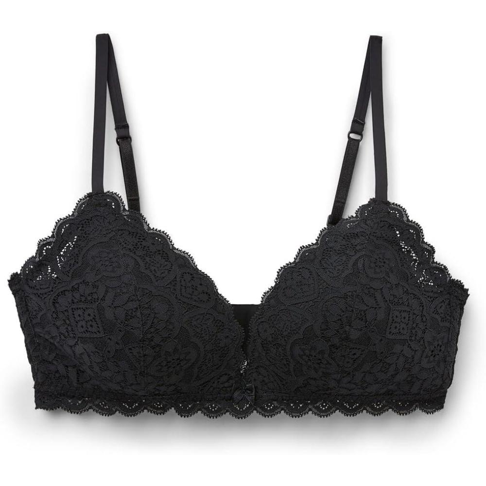 imageWomans Tiziana Lace Triangle BraBlack  Black