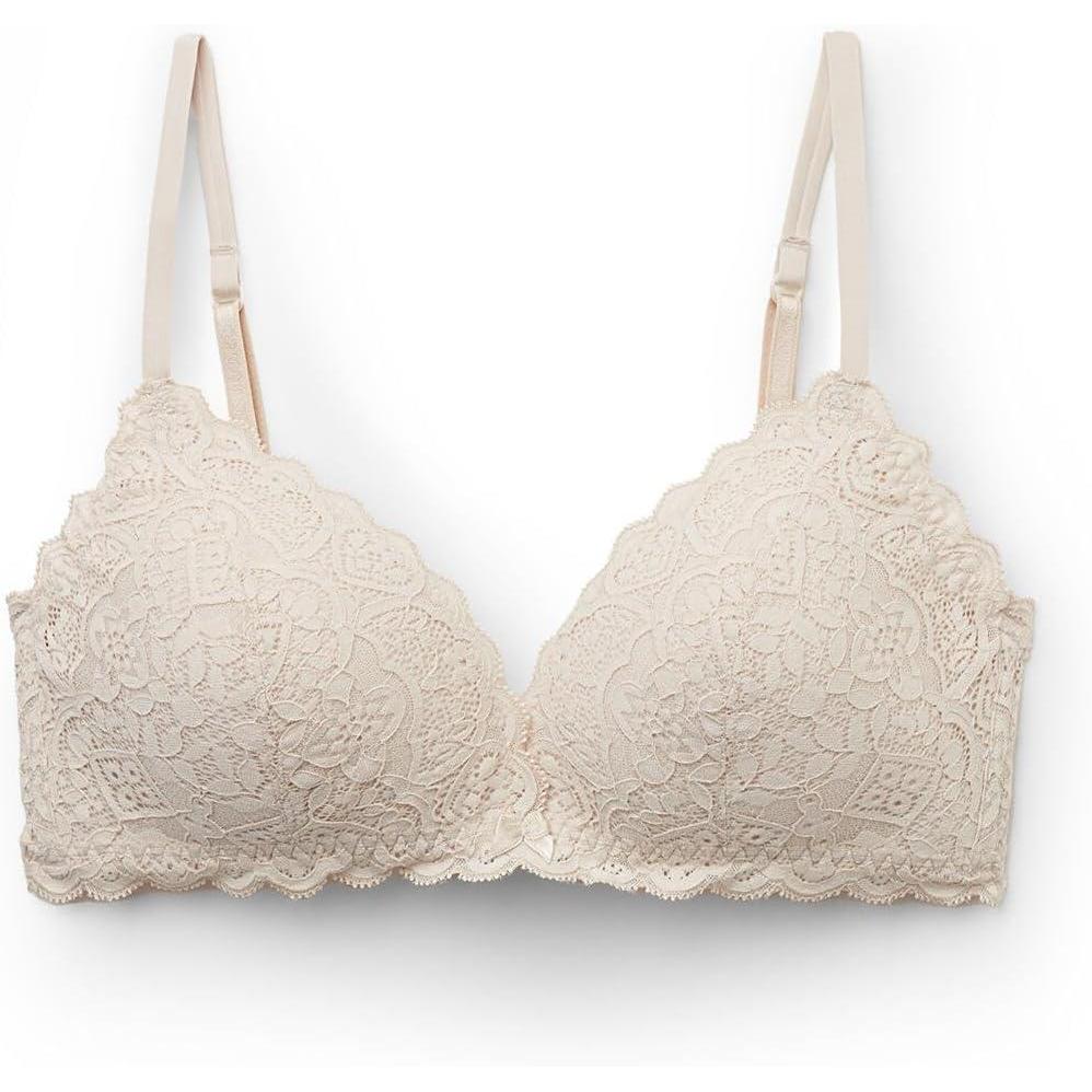 imageWomans Tiziana Lace Triangle BraNatural  Avorio Crema