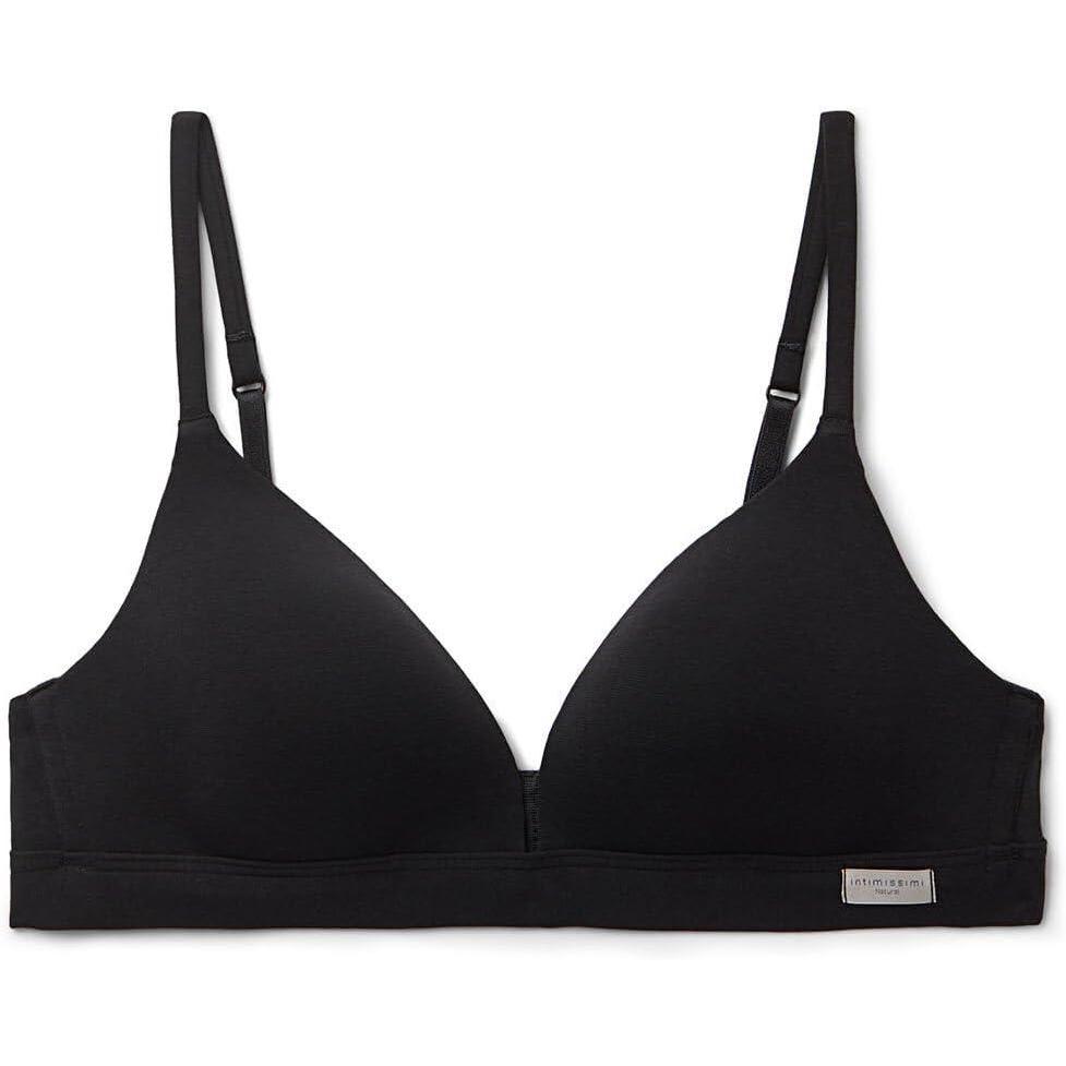 imageWomans Tiziana Triangle Bra in CottonBlack  Black