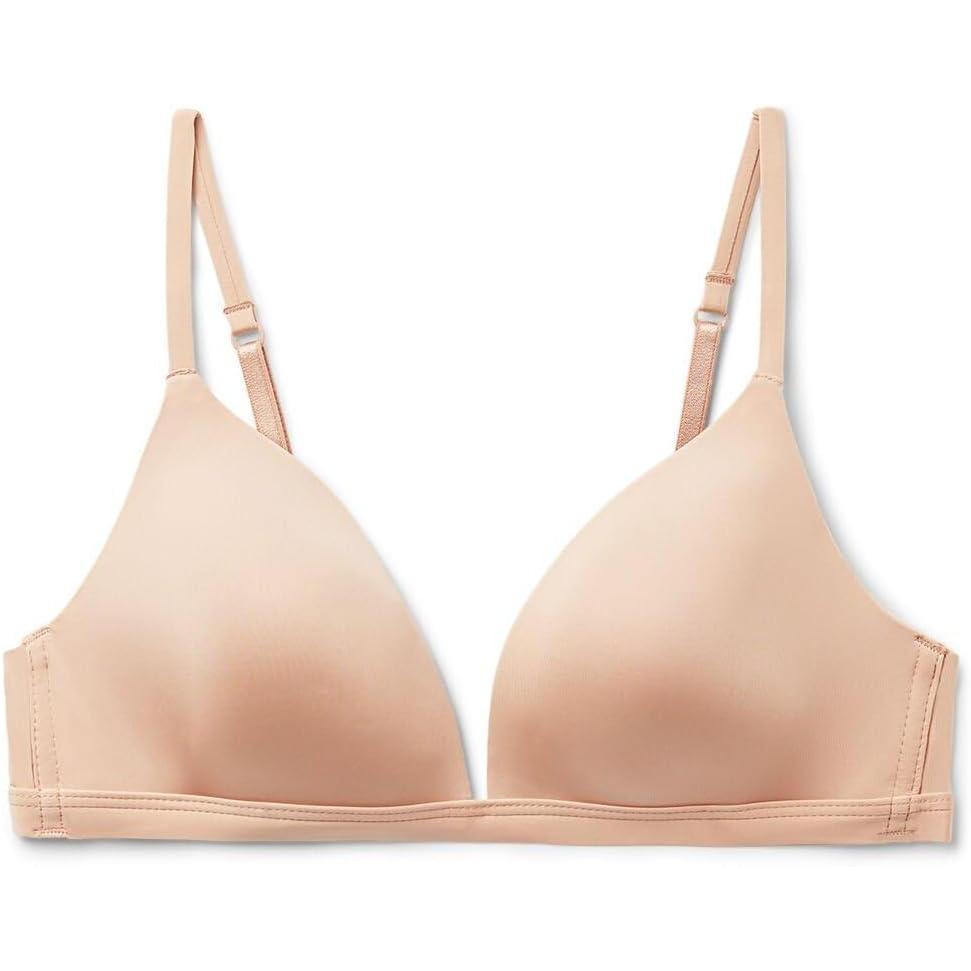 imageWomans Tiziana Triangle Bra in Ultralight MicrofiberNatural  Honey Soft Beige