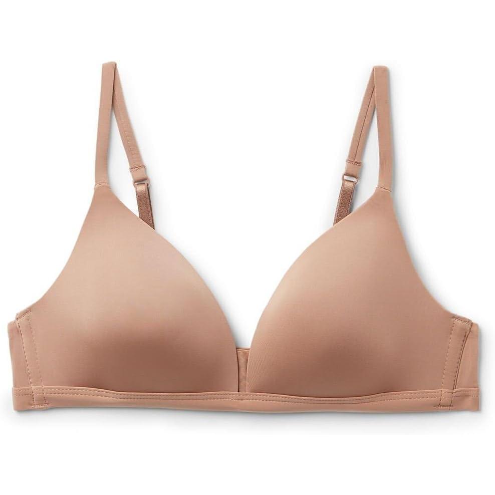 imageWomans Tiziana Triangle Bra in Ultralight MicrofiberNatural  Marrone Cappuccino