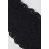 Woman’s 80s-style Lace Brazilian(Black – Black)