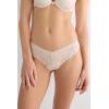 Woman’s 80s-style Lace Brazilian(Natural – Avorio Crema)