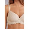 Woman’s Adele Lace Triangle Bra(Natural – Avorio Crema)