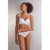 Woman’s Adele Lace Triangle Bra(White – White)