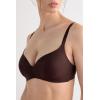 Woman’s Adele Wireless Boost Triangle Bra in Ultralight Microfiber(Brown – Mocha Brown)