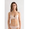 Woman’s Adele Wireless Boost Triangle Bra in Ultralight Microfiber(Natural – Avorio Crema)