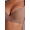 Woman’s Adele Wireless Boost Triangle Bra in Ultralight Microfiber(Natural – Caramel Dark Beige)