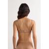 Woman’s Adele Wireless Boost Triangle Bra in Ultralight Microfiber(Natural – Marrone Cappuccino)