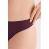 Woman’s Brazilian Panties in Seamless Ultra Light Microfiber(Burgundy – Dark Burgundy)