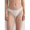 Woman’s Brazilian Panties in Seamless Ultra Light Microfiber(Ivory – Powder White)