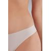 Woman’s Brazilian Panties in Seamless Ultra Light Microfiber(Natural – Avorio Crema)