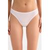 Woman’s Brazilian Panties in Ultralight Microfiber(White – White)
