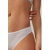 Woman’s Brazilian Panties in Ultralight Microfiber(White – White)