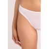 Woman’s Brazilian Panties in Ultralight Microfiber(White – White)