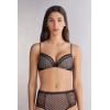 Woman’s Cool Elegance Gioia Super Push-Up Bra(Black – Nero/Cream)